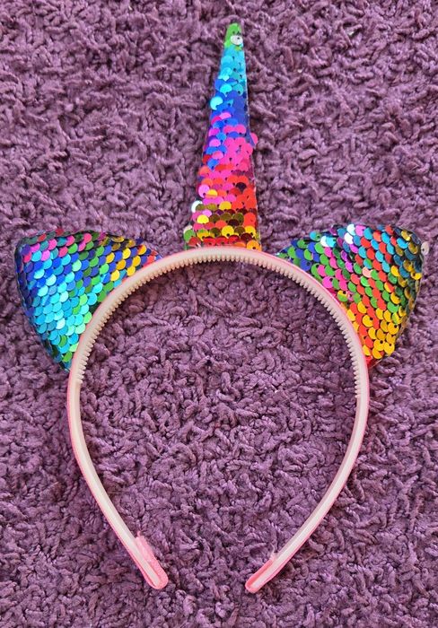 Opaska jednorożec dla dziewczynki
