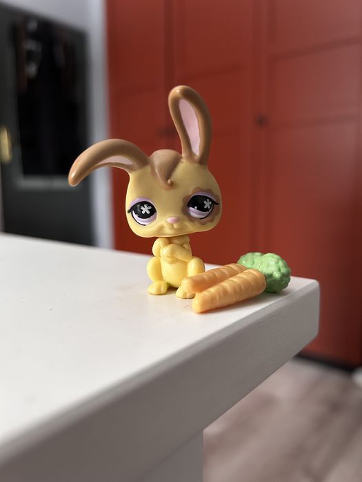 littlest pet shop lps singles rabbit #887