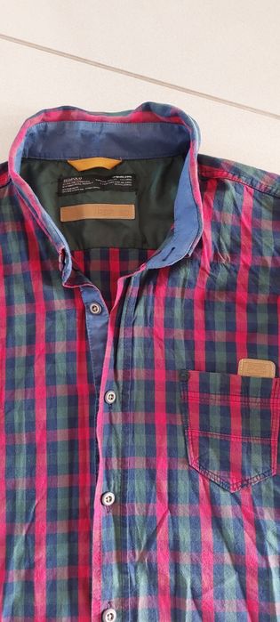 Koszula męska w kratkę