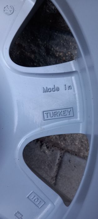 Диск R16 5×120 VW Т5 Т6 Transporter Легкосплавний Титан Запаска