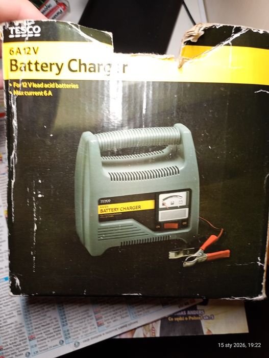 Prostownik Tesco 6A 12v