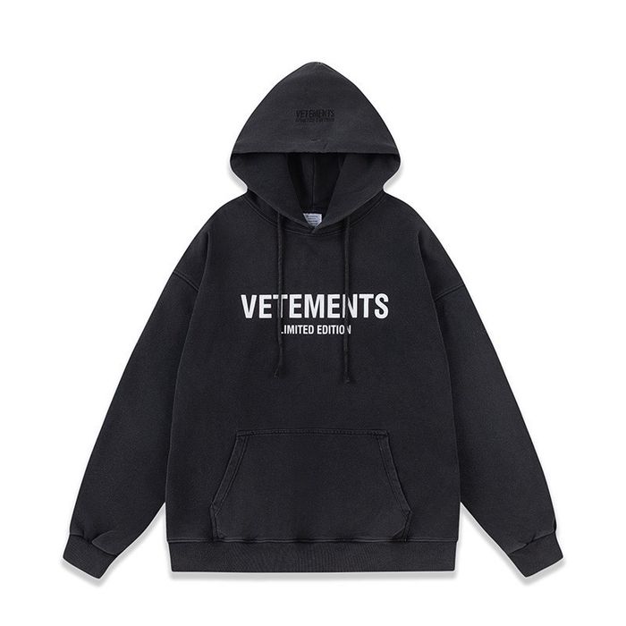 Худі  сірий  унісекс  Vetements ветементс кофта балахон