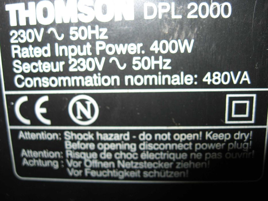 amplituner THOMSON DPL 2000 5.1