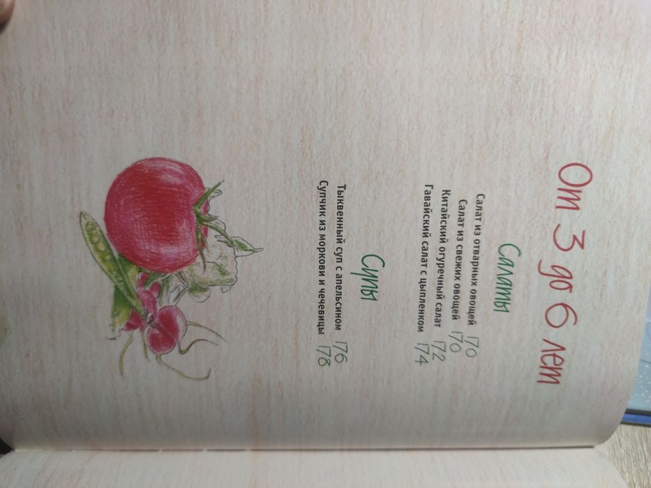 Книга про детское питание, рецепты для детей от рождения и старше