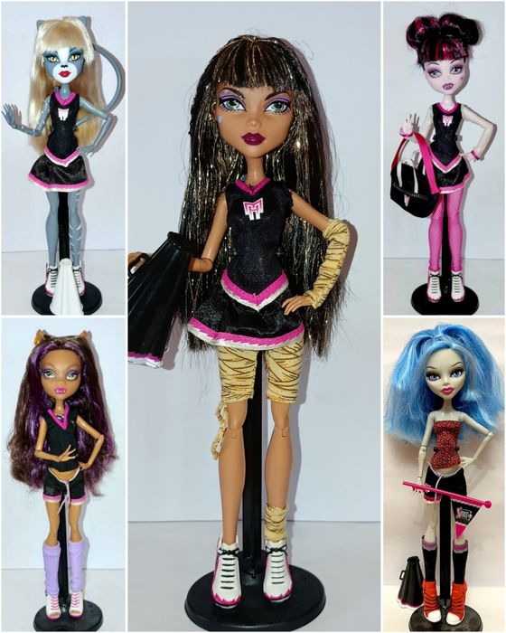 Монстер Хай Monster high Катрін Вандала Френкі Торелляй Скеліта Ро
