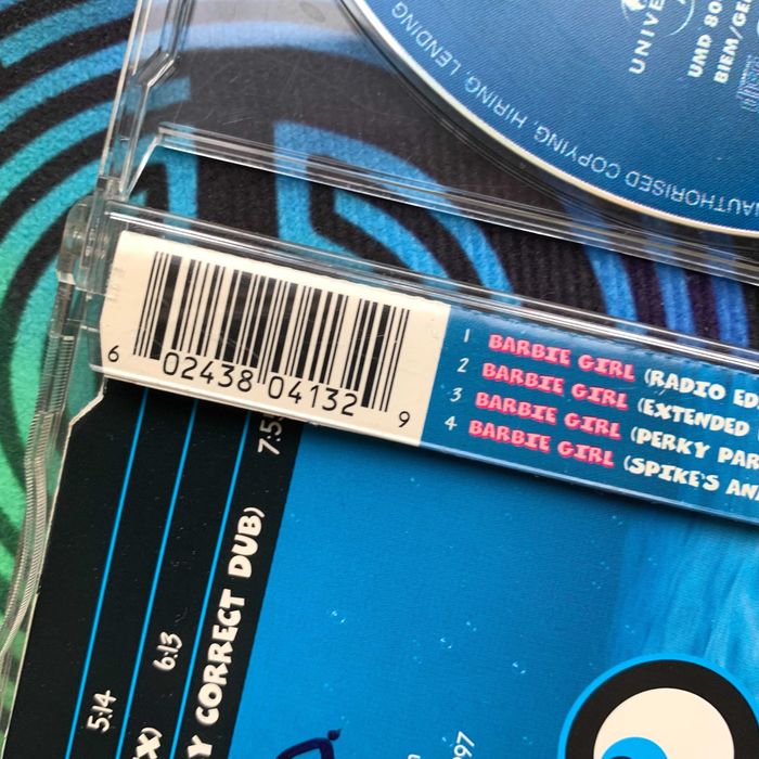 Aqua – Barbie Girl (Maxi-Single) 1997 Universal (Europe) ліц європ СД