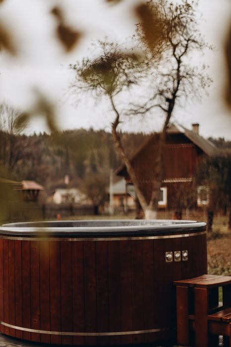 Карпати ореда будинку з чаном джакузі, прож. від від 2 осіб до 8осіб