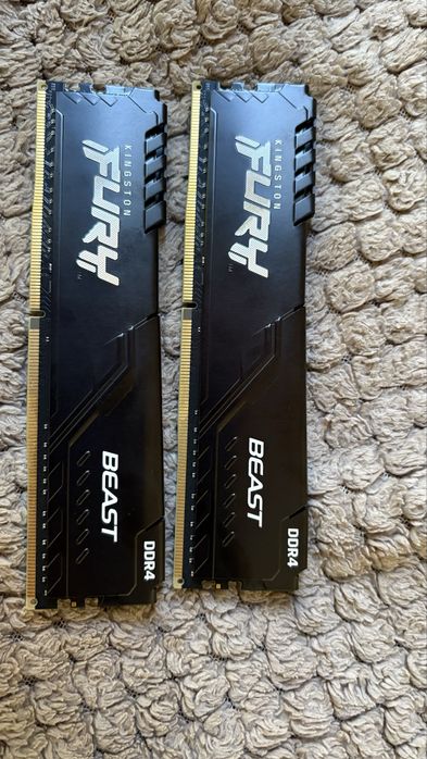 ddr4 16gb (2x8) | 3600 mhz | kingston fury