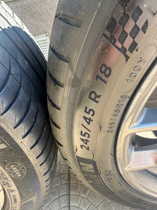 4 Jantes /Pneus BMW originais