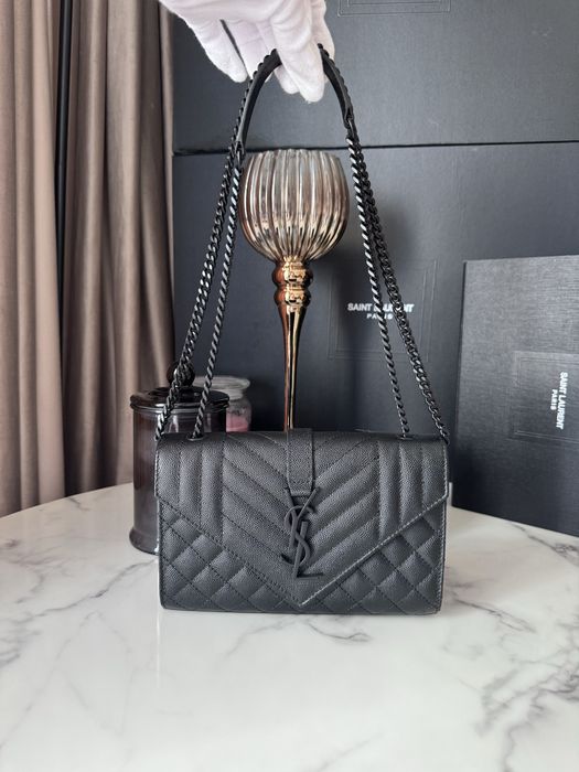 Torebka YSL Envelope black leather
