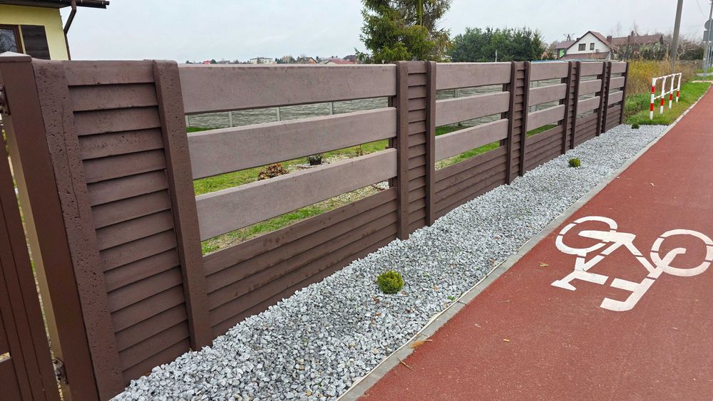 Ogrodzenia Betonowe, Panelowe 3D, Bramy, Murki oporowe  z MONTAŻEM