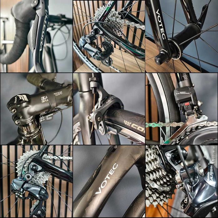VOTEC VRC r. 58 | 7,3 kg! | Ultegra Di2 | Karbon Easton | Jak Nowy