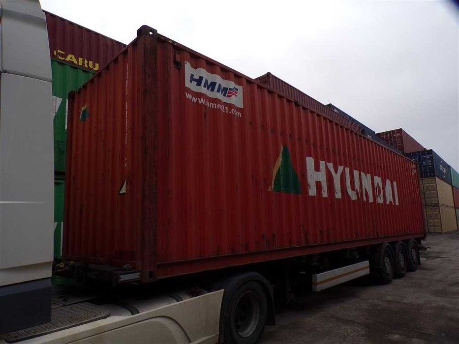 Kontener 40'HC, morski, używany - ilość ograniczona, promocja.