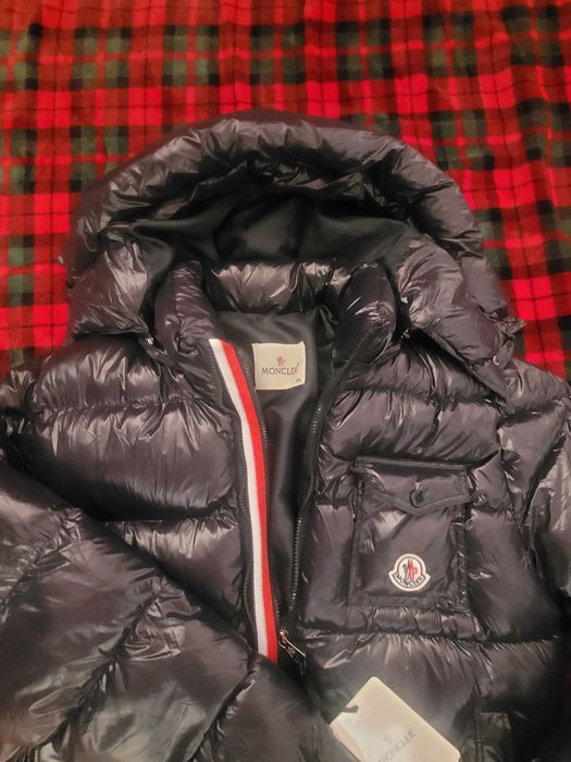 KURTKA zimowa Moncler Granatowa Super