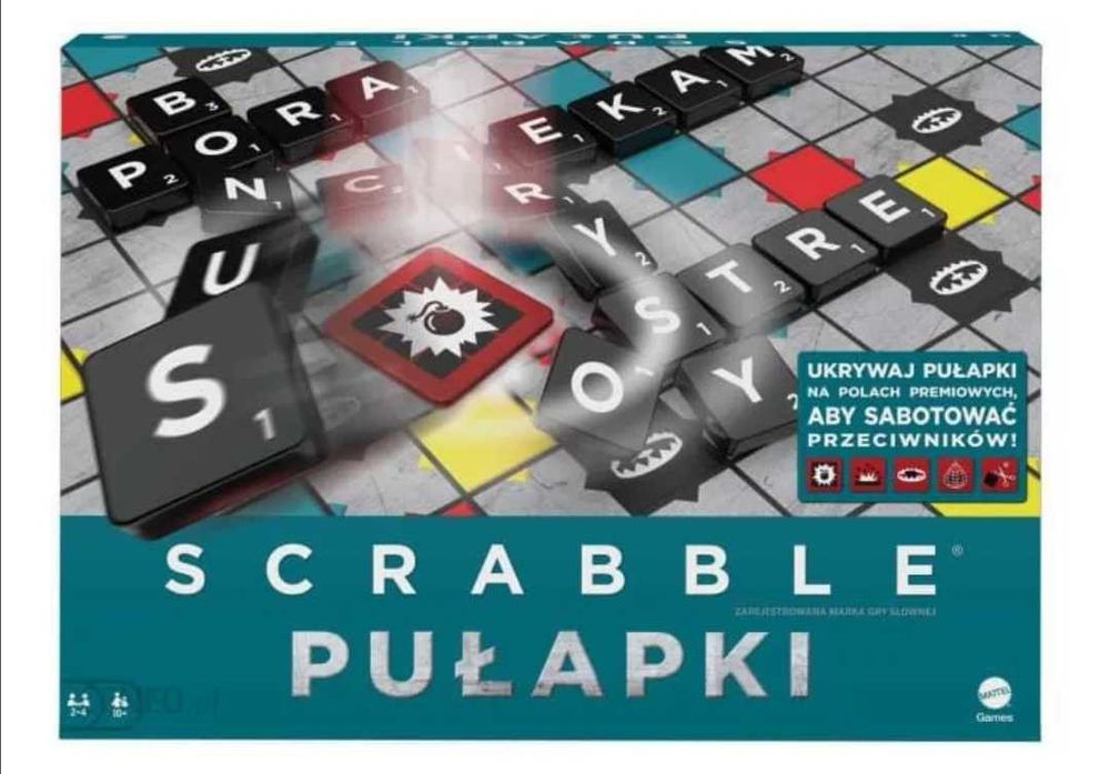 Na Lewara Gra planszowa Scrabble Pułapki