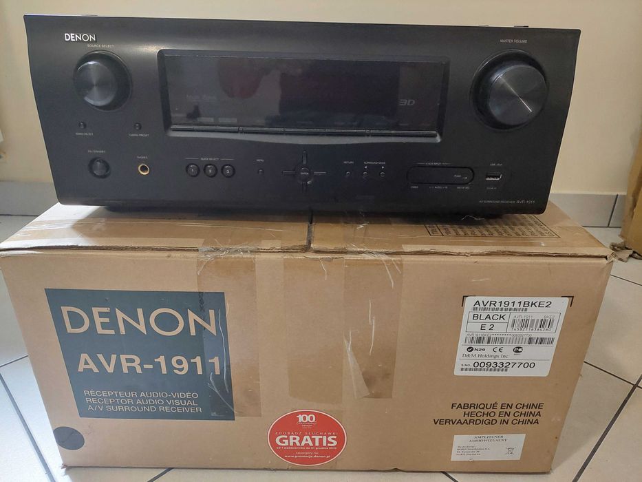 Amplituner DENON AVR-1911. Zadbany. Ogłoszenie Prywatne.