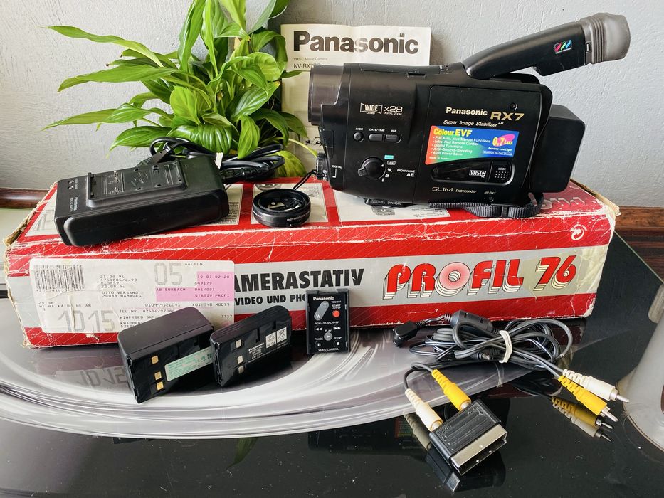 Kamera Panasonic NV-RX7EG duży zestaw ! Sprawna !