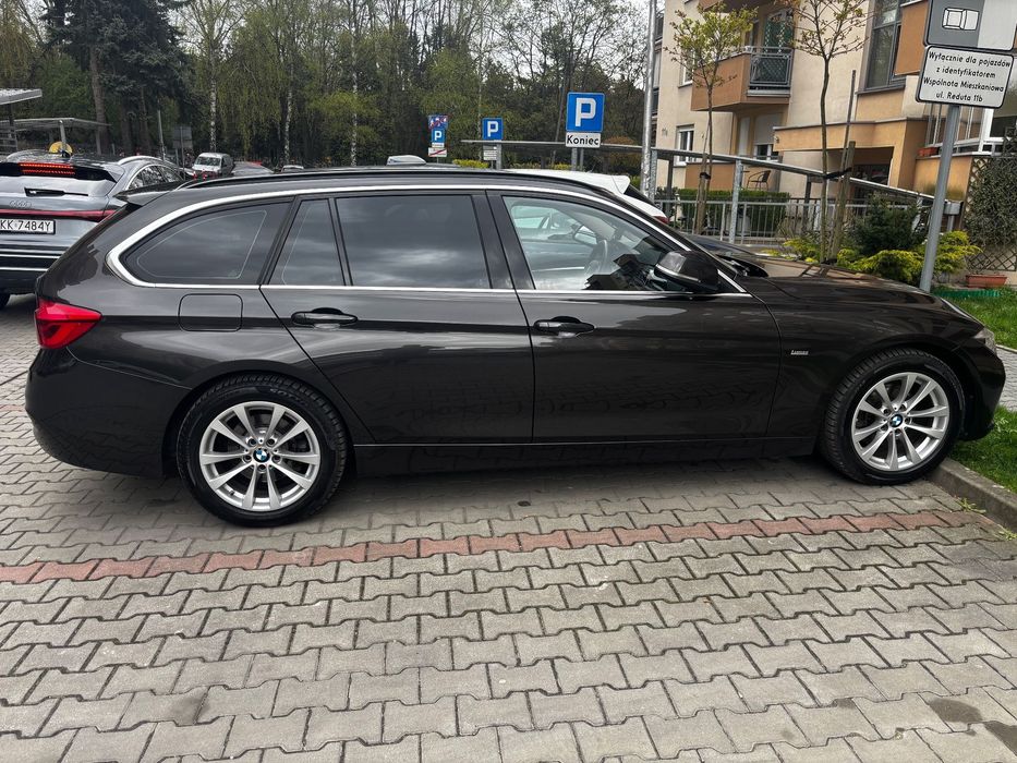 BMW Seria 3 BMW F31 320d xDrive Luxury Line, 2016 r. 190KM 400Nm - Serwisowany