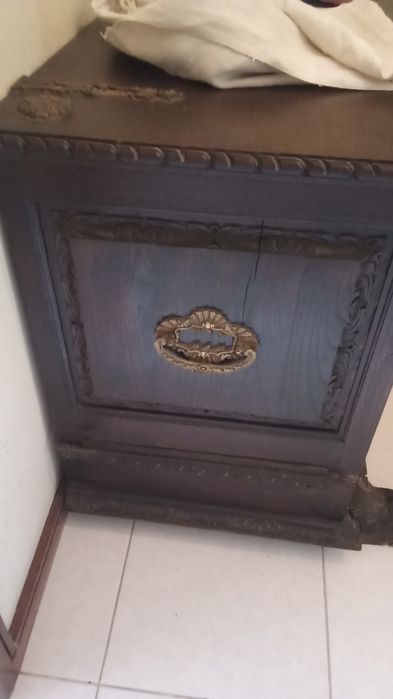 Arca antiga madeira maciça