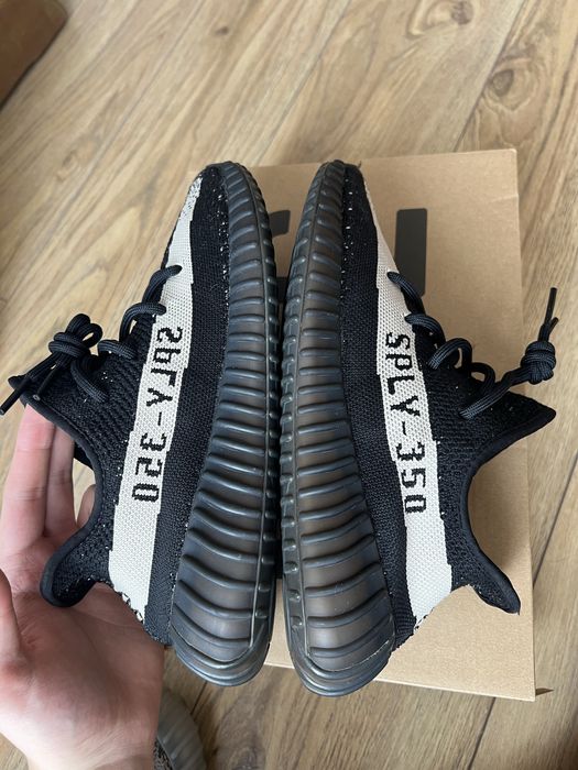 Adidas Yeezy Boost 350 V2 Oreo 2016  OG sneakersy niskie czarne 40 2/3