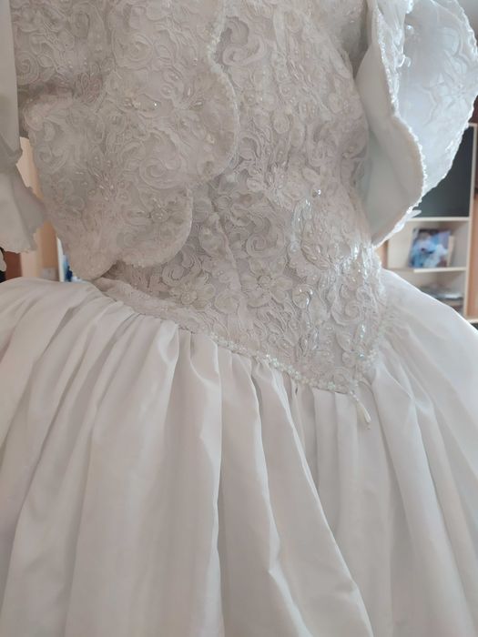 весільна сукня плаття платье свадебное зі шлейфом ІТАЛІЯ + болеро