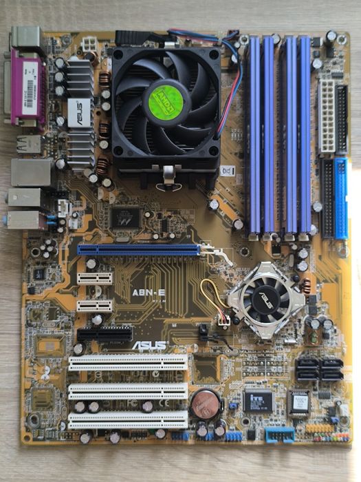 Retro! Athlon X2 4600+ + Asus A8N-E + 2GB RAM Geil + Ninja s.939