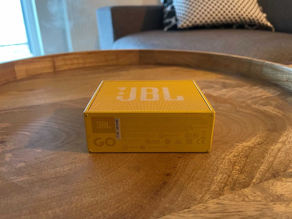 JBL GO głośnik Bluetooth żółty