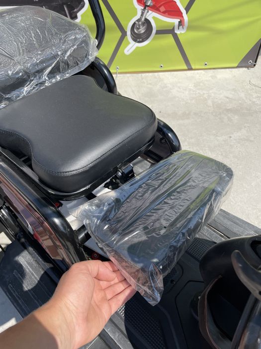 Доставка безкоштовна акумуляторний трицикл Їдемо 800W баланс трініті.