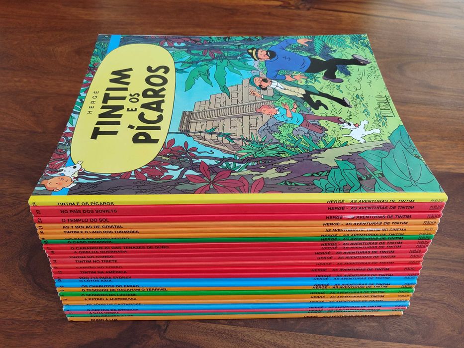 Colecção "As Aventuras de Tintim"