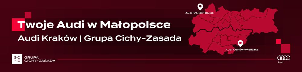 Audi Kraków Grupa Cichy-Zasada top banner