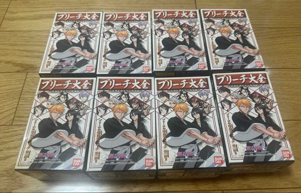 Bandai BLEACH Complete Collection - Set 8  Figures