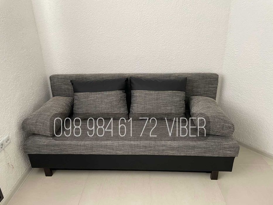 АКЦІЯ! Прямий диван ліжко МіРА. Диван у вітальню. Єврокнижка. Меблі