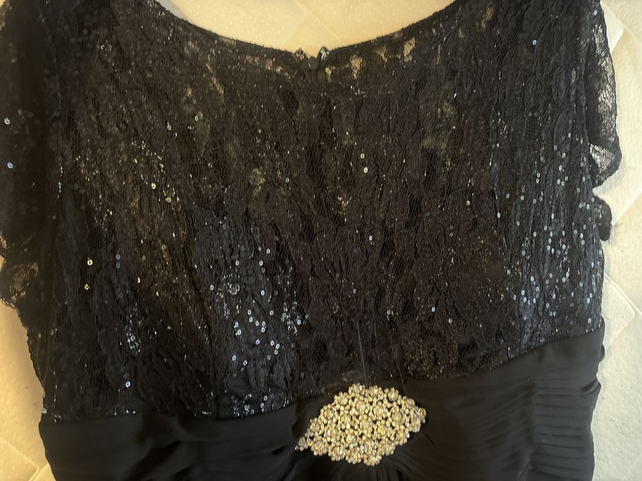 Vestido cerimonia tamanho grande