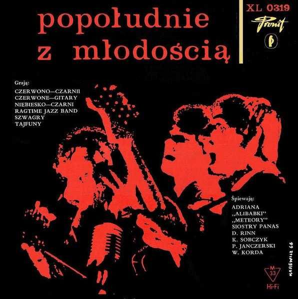 LP Popołudnie z Młodością, winyl 33 rpm, Pronit 1966, Czerwone Gitary