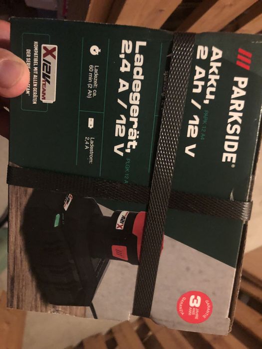 Акумуляторний шуруповерт Parkside 12 V PBSA 12 E4 (Новий, каркас)