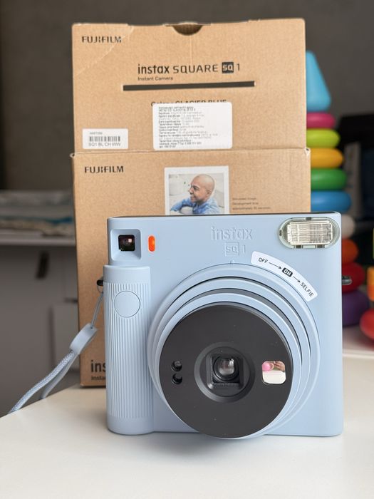 Fujifilm Instax square SQ1 практично нова повний комплект (підійде на подарунок)
