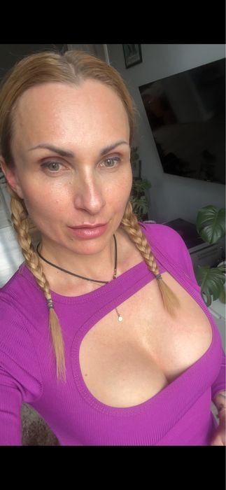 Bluzka dekolt wiskoza