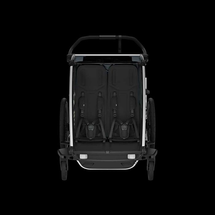 THULE CHARIOT CROSS 2 DOUBLE przyczepka rowerowa | Dark Slate