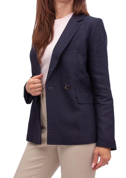 Marynarka Damska Żakiet Damski Lniany elegancki 38