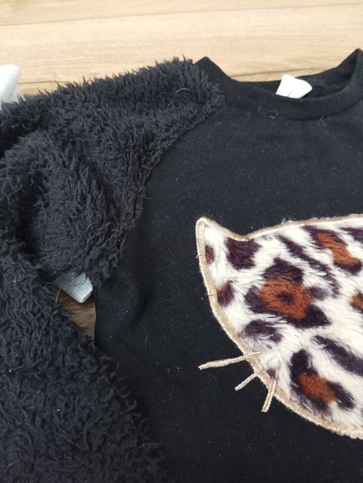 Zestaw 4 bluzki długi rękaw dla dziewczynki 116 122