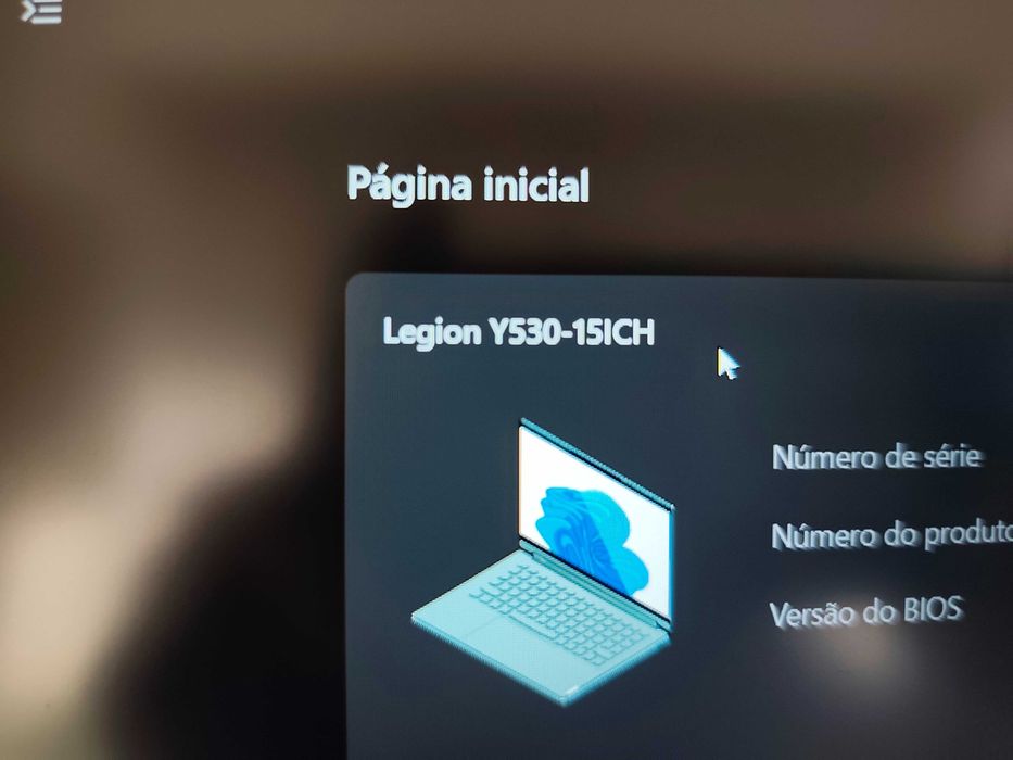 !!Para Despachar!! Lenovo Legion Y530-15ICH Intel Core i7-8750H/32GB/512GB NVME + 1TB HDD/GTX1060/15.6"