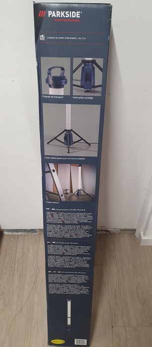 Lâmpada led com tripé de trabalho-PARKSIDE