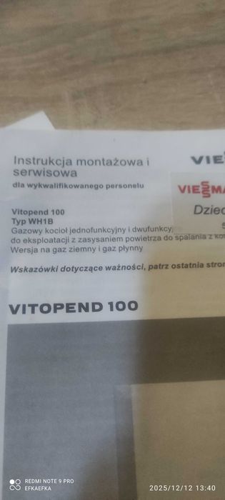 Kocioł dwufunkcyjny