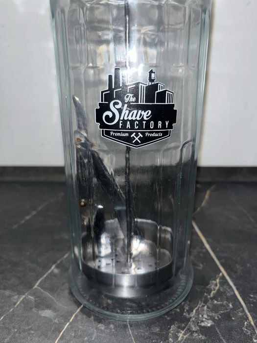 Szklany Pojemnik Do Dezynfekcji narzędzi fryzjerskich 1000ml