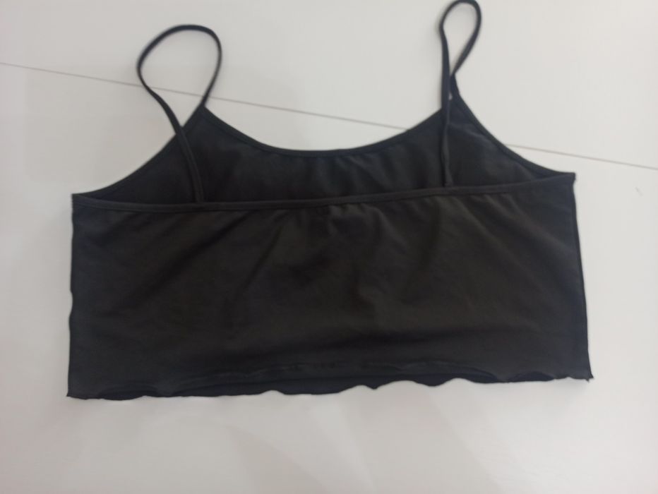 Świąteczny top piżama na ramiączka.