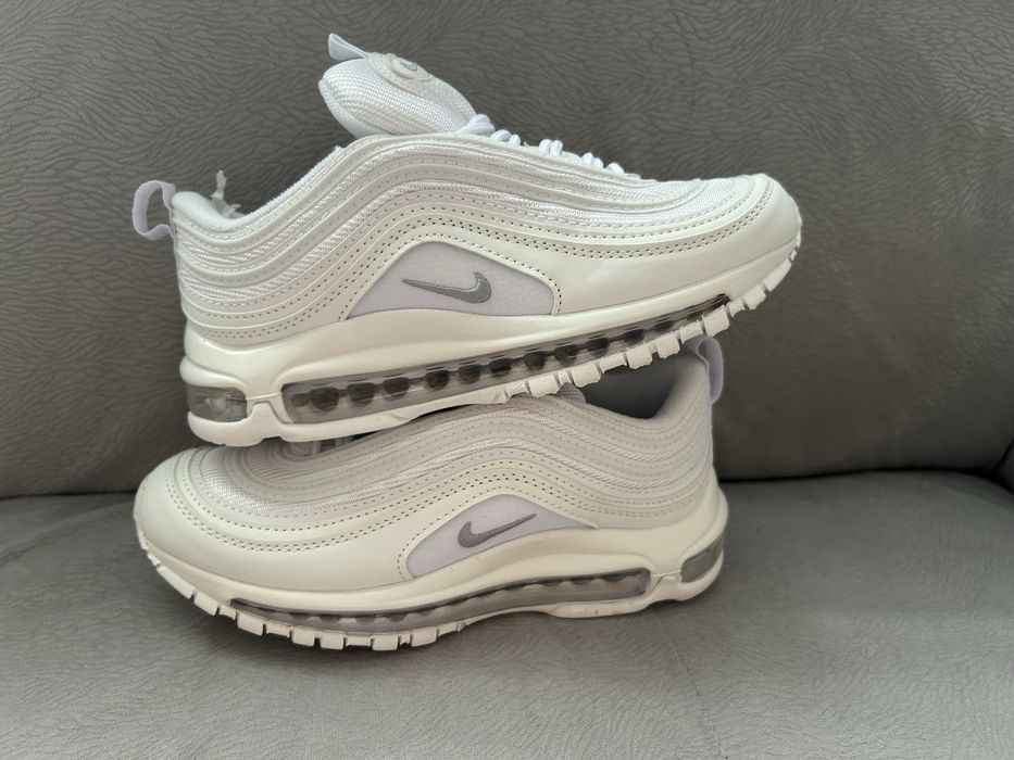 Nike Air Max 97 Triple White rozmiar 37,5 ( długość wkładki 23,5cm)