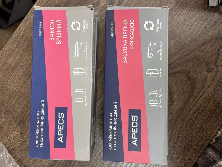 Замки дверні та циліндри