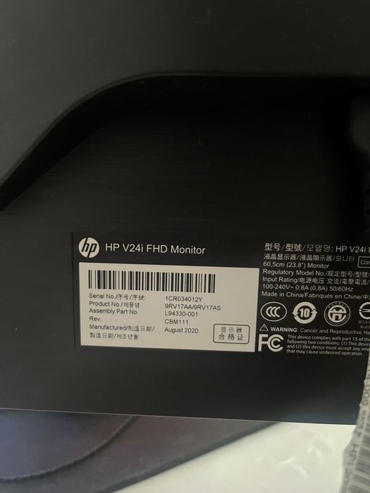 HP V24i FHD em ótimas condições