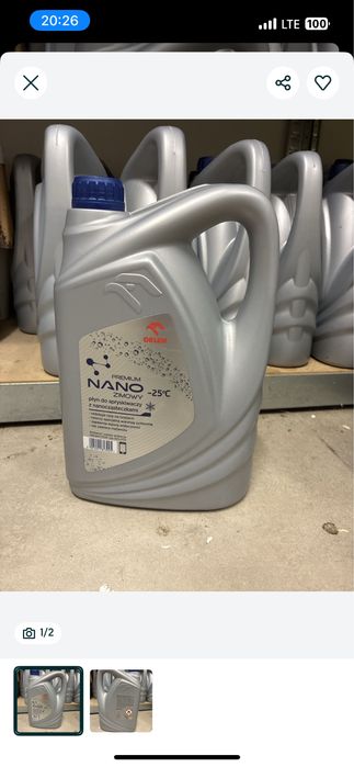 6x Płyn do spryskiwaczy Orlen Nano Zimowy