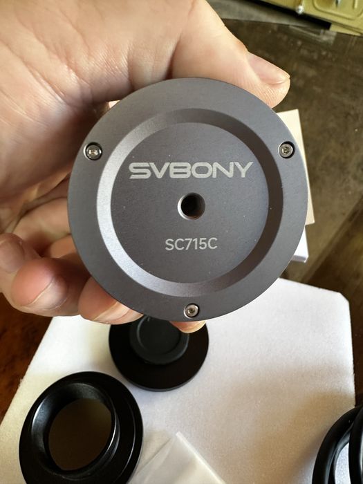 Планетарна камера телескопа SVBONY SC715C, мікропіксель 1,45 мкм, кольорова IMX715, Астрономічна камера, кеш-пам'ять 512 МБ DDR3